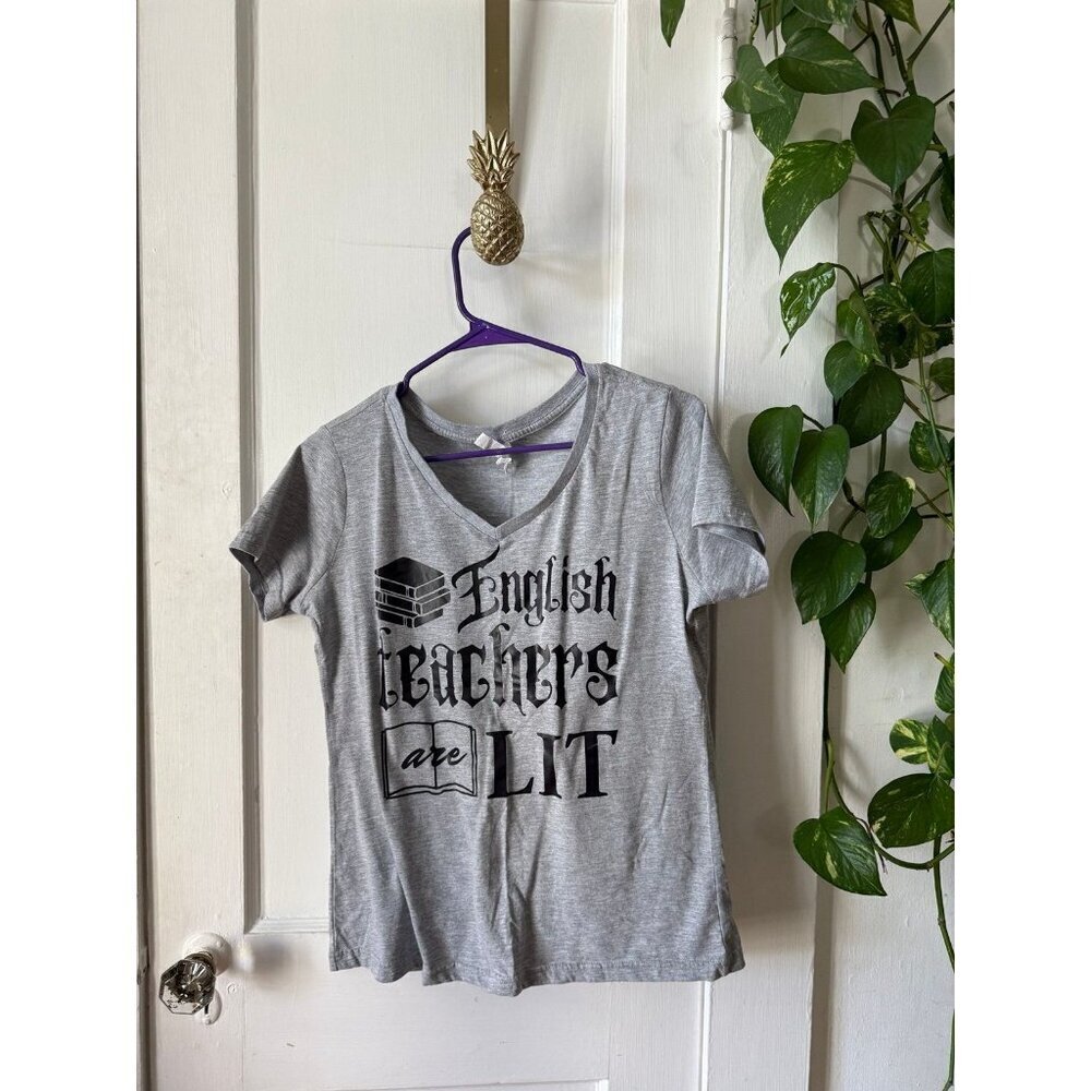Rustic united women’s size medium English teachers are LIT